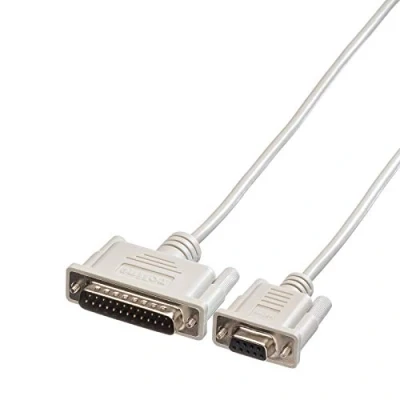 Afbeelding van Roline seriële kabel DB9/DB25 w/m, 3 m