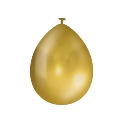 Afbeelding van Gouden Ballonnen Metallic 30cm 10, 25, 50 of 100 stuks