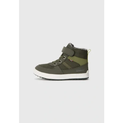 Afbeelding van Viking Unisex Sneakers hoog voor kinderen, Maat: 30, Pine/olive Schoenen