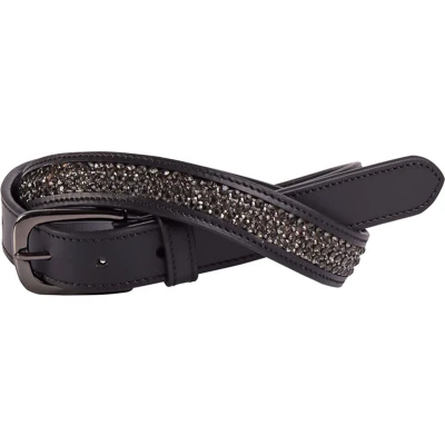 Afbeelding van Riem Leder Crystal
