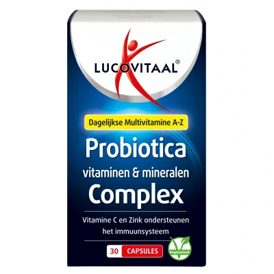 Afbeelding van Lucovitaal Probiotica Vitaminen &amp; Mineralen Complex Capsules 30CP