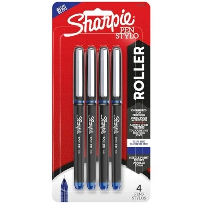Afbeelding van Sharpie, SAN2093197, Rollerball Pens, 4 / Pack