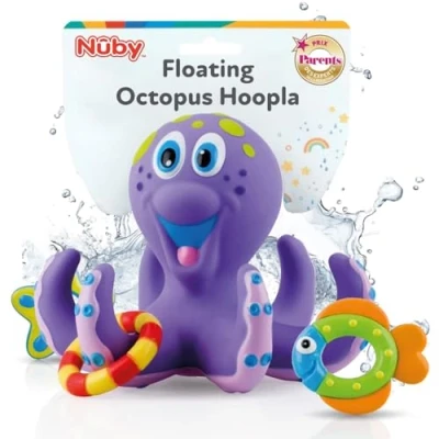 Afbeelding van Nuby Octopus drijvend bad speelgoed
