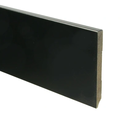 Afbeelding van MDF Plint Klassiek 120x12 mm RAL9010