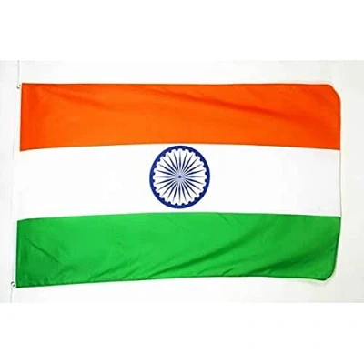 Afbeelding van India Vlag 90x60 cm Indiase vlaggen 60 x 90 Banner 2x3 ft Hoge kwaliteit AZ FLAG