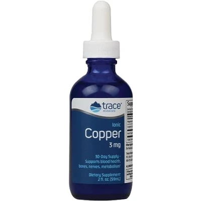 Afbeelding van Trace Minerals Vloeibaar ionisch koperadditief (59 ml)