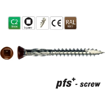 Afbeelding van pgb Europe PFS+ Hardhoutschroef BVZK V Ø 5x50 C2B PFWHVGC72005000502