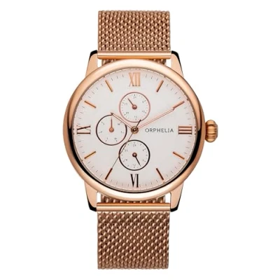 Afbeelding van Orphelia herenhorloge Executive analoog kwarts roestvrij staal 122 9707 17
