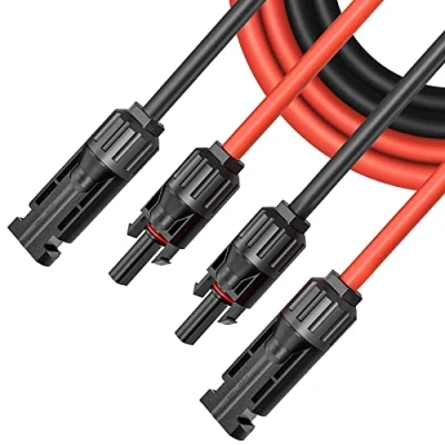Afbeelding van Solarkabel 6mm2,Verlängerung 1Meter, Solarstecker Solarkable Verlängerungskabel,pv Kabel 6mm2,IP67 Photovoltaik Stecker