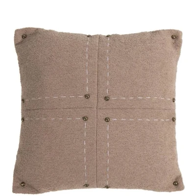 Afbeelding van COCO Maison Sierkussen &#039;Avery&#039; (50cm x 50cm) Camel