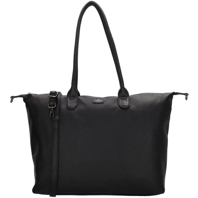 Afbeelding van Charm London Buckingham Schoudertas 15,6 inch Werktas Laptoptas Laptopvak A4 Zwart