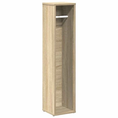 Afbeelding van Badkamerkast met rolhouder 20,5x20x90 cm sonoma eikenkleurig