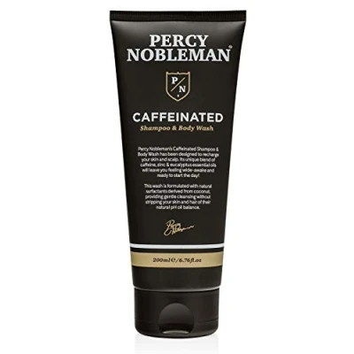 Afbeelding van Percy Nobleman Caffeinated Shampoo &amp; BODY WASH Shampoo, Heren, Maat: 200 ml,