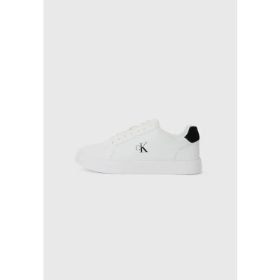 Afbeelding van Calvin Klein Jeans Cupsole Sneakers laag, Heren, Maat: 42, Bright white/black Schoenen
