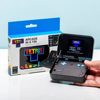 Afbeelding van Spelcomputer In Een Blikje Tetris