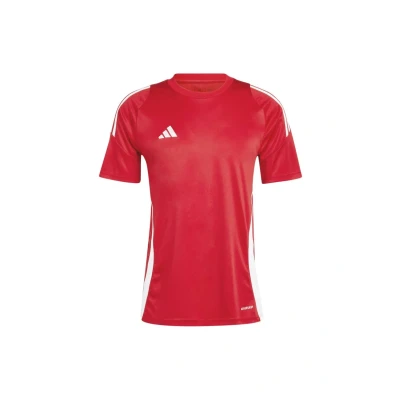 Afbeelding van adidas Performance TIRO Sport Tshirt, Heren, Maat: Large, Team power red 2white