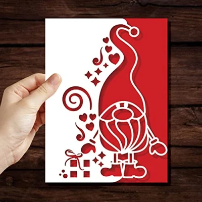 Afbeelding van Kerst Snata Border Metalen Die Cuts, Vrolijk Kerstfeest Snijden Dies Gesneden Stencils DIY Scrapbooking Fotoalbum Decoratieve Embossing Papier Kaarten Maken