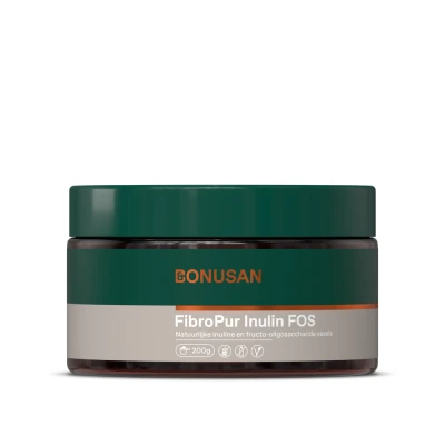 Afbeelding van Bonusan FibroPur Inulin FOS Poedervorm 200GR