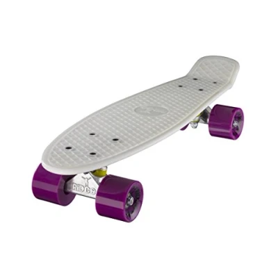 Afbeelding van Ridge Skateboard 55 Cm Mini Cruiser Retro stijl in M wielen Compleet U kant en klaar gemonteerd