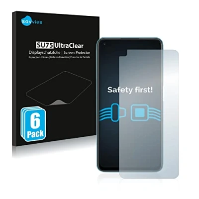 Afbeelding van Savvies (6 Stuks) Schermbeschermer voor Oppo A76 Screen Protector Ultra Transparant
