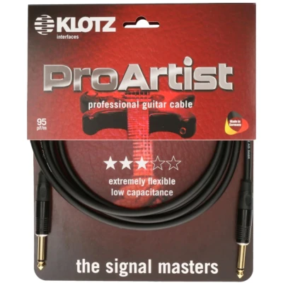 Afbeelding van Klotz PROK015PP Instrumentkabel 1,5 m Instrumentenkabel