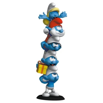 Afbeelding van Plastoy Smurfs Column (Colour)