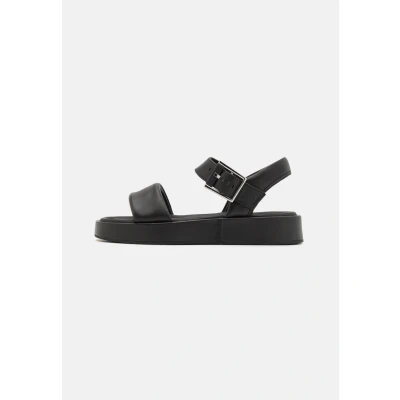 Afbeelding van Clarks Dames Alda riem sandaal, Zwart leer, 5.5 UK, leder, 39 EU