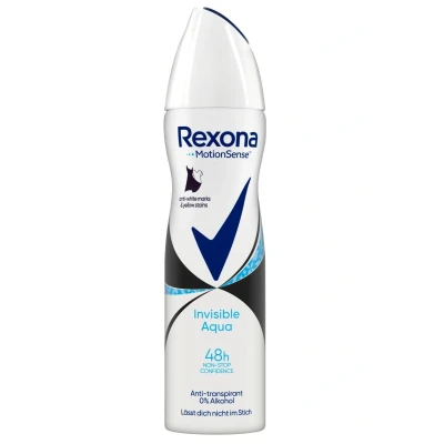 Afbeelding van 6x REXONA Deospray Women &quot;Invisible Aqua&quot; 150 ml