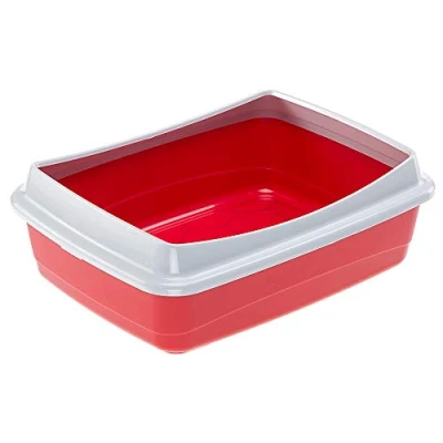 Afbeelding van Ferplast Nip Plus Kattenbak, 10 stuks, 47 x 36 15,5 cm, bordeaux