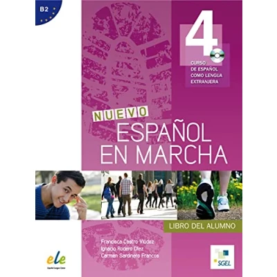 Afbeelding van Nuevo español en marcha 04. Kursbuch mit Audio CD: Curso de como lengua extranjera