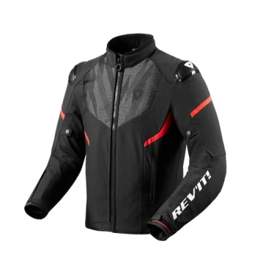 Afbeelding van Rev&#039;it Hyperspeed 2 H2O Textiel Jas zwart/rood