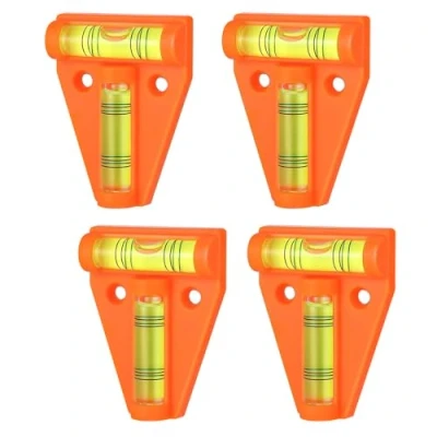 Afbeelding van PLATEYTR 4 Stukken Draagbare Pocket Waterpas, Kruiswaterpas, Mini Waterpas en Klassiek, Cirkelwaterpas Lijnwaterpas, T voor Schroeven of Lijmen