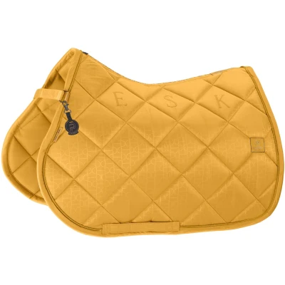 Afbeelding van Eskadron Zadeldekje Glossy Bit Platinum &#039;25 Veelzijdigheid Golden Yellowverkocht door Agradi