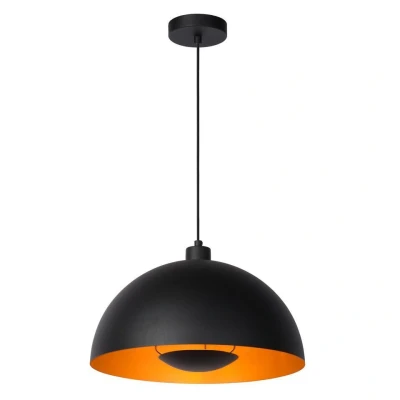 Afbeelding van Lucide SIEMON Hanglamp Ø 40 cm 1xE27 Zwart