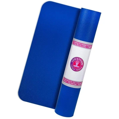 Afbeelding van Yogi &amp; Yogini Rubber Yogamat (Blauw)
