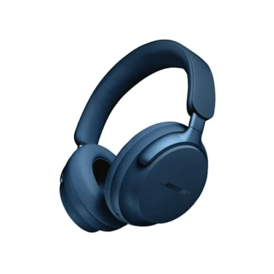 Afbeelding van Bose QuietComfort Ultra Draadloze Noise cancelling hoofdtelefoon met Spatial Audio, over ear microfoon, afspeeltijd tot 24 uur, Maanblauw Limited Edition