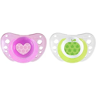 Afbeelding van Chicco Fopspeen Silicone Roze 6m+