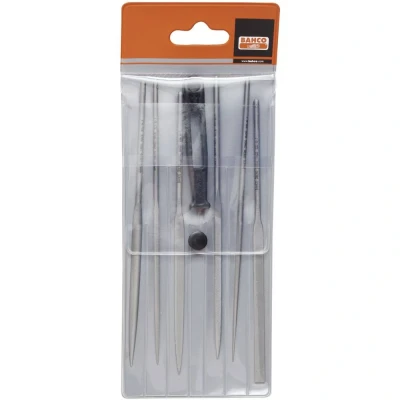 Afbeelding van Bahco 2 470 14 4 0 Naaldvijlenset 140 mm, 6 delig in kunststof tas 1 stuk(s)
