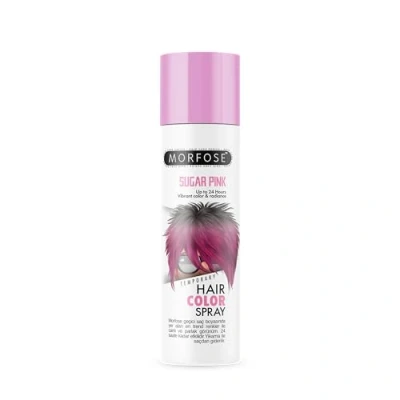 Afbeelding van Morfose Hair Color Spray Sugar Pink 150ml