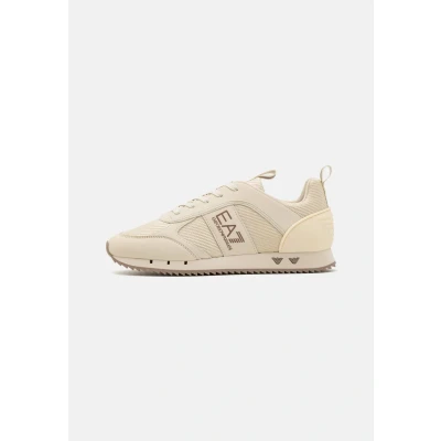 Afbeelding van EA7 Emporio Armani BLACK&amp;WHITE Unisex Sneakers laag, Maat: 43 1/3, Beige Imitatieleer/ textiel