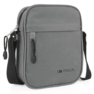 Afbeelding van ITACA Crossbody Bag Heren, Schoudertas Dames, Schoudertas, Shoulder Man, Stijlvol en Veelzijdig 25319, Grijs