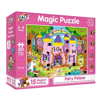 Afbeelding van Galt Toys, Magic Puzzle Fairy Palace, Jigsaw Puzzle, Ages 4 Years Plus