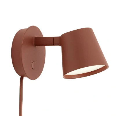 Afbeelding van Muuto Tip wandlamp Copper brown