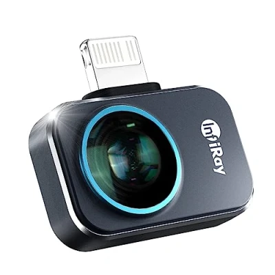 Afbeelding van Xinfrared P2 Pro Warmtebeeldcamera, 9g volledig metalen body, Temperatuurbereik meting 20C 600C, 25Hz 256X192 Resolutie, Ondersteuning iOS 11 en hoger