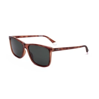 Afbeelding van Polaroid Unisex Zonnebril, Maat: One Size, Red havana