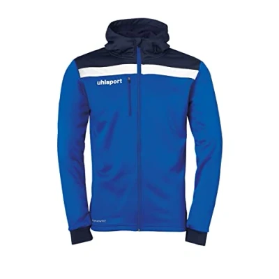 Afbeelding van uhlsport Sweater met rits, Maat: Large, Azurblau/marine/weiß