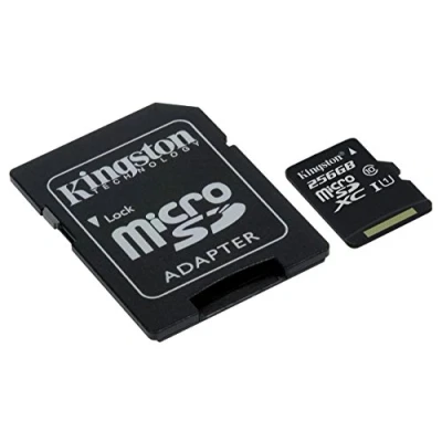 Afbeelding van Kingston MicroSDHC Card 256GB Class 10 + SD Adapter