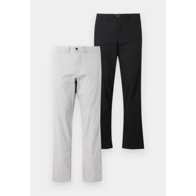 Afbeelding van Jack &amp; Jones Jpstkane DAVE 2 PACK Chino, Heren, Maat: 32x30, Black/ultimate grey
