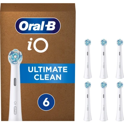 Afbeelding van Oral B Opzetborstels iO Ultimate Clean Wit 6 stuks