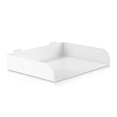 Afbeelding van InLine® Slatwall plank groot, wit